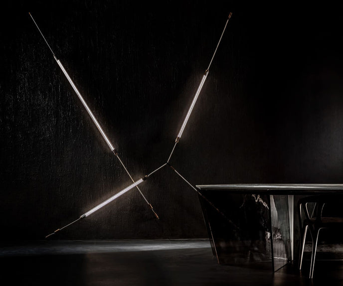 High End Spyder Wall Light by Henge Casa Design Group