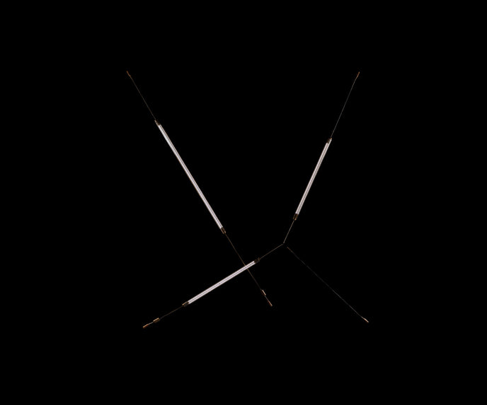 High End Spyder Wall Light by Henge Casa Design Group