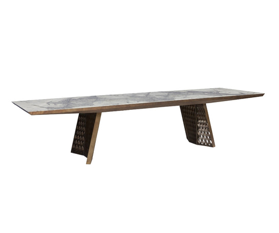 High End Stealth Dining Table by Henge Casa Design Group