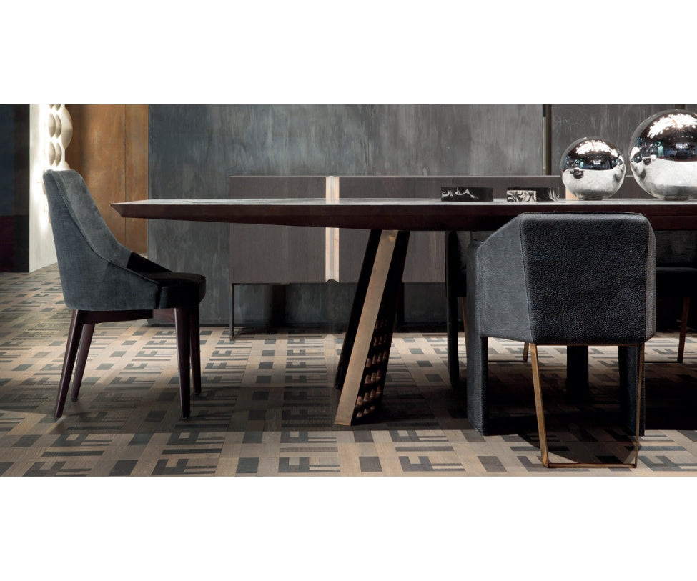 High End Stealth Dining Table by Henge Casa Design Group