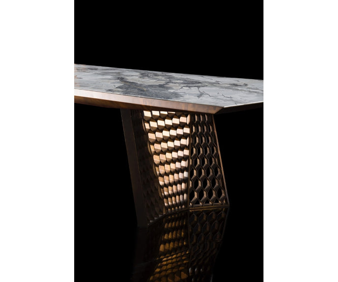 High End Stealth Dining Table by Henge Casa Design Group