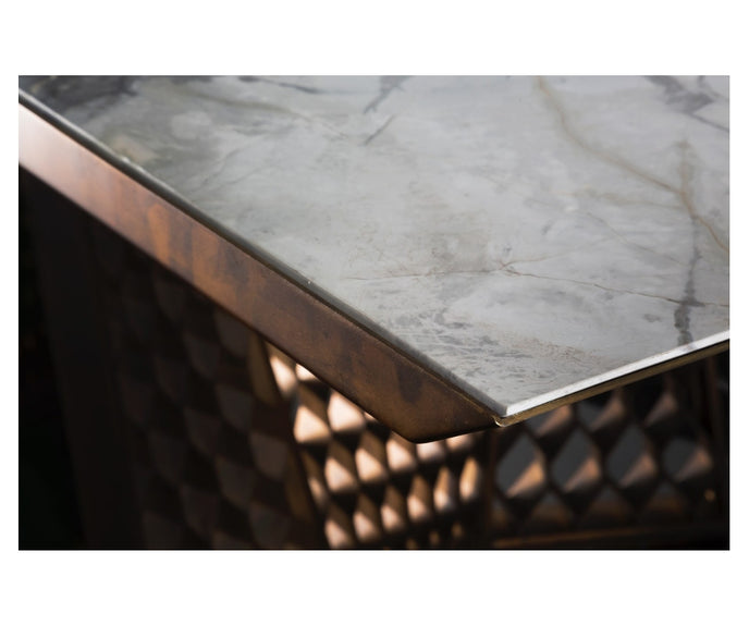 High End Stealth Dining Table by Henge Casa Design Group