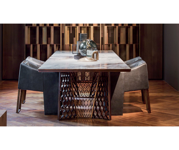 High End Stealth Dining Table by Henge Casa Design Group