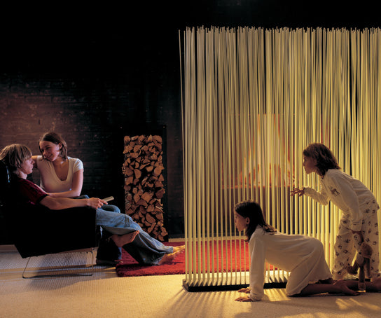 Sticks Wide Curved Base With LED Space Divider | Extremis