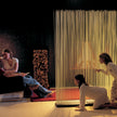 Sticks Square Base With LED Space Divider | Extremis