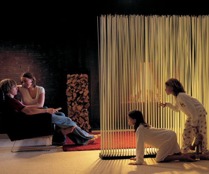 Sticks Square Base With LED Space Divider | Extremis