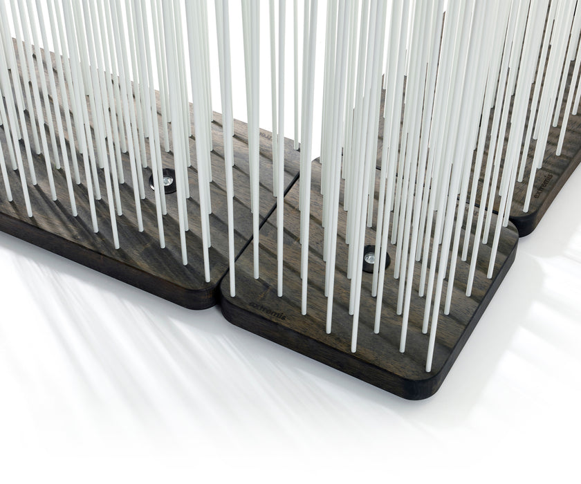 Sticks Square Base With LED Space Divider | Extremis