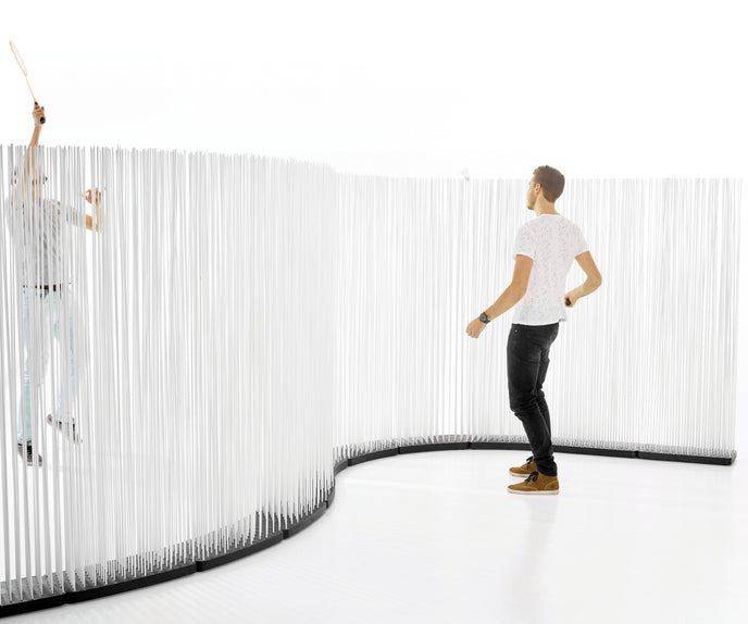 Sticks Wide Curve Space Divider | Extremis