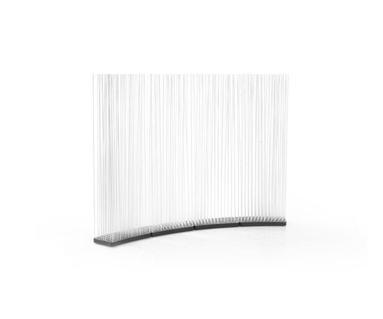 Sticks Wide Curved Base With LED Space Divider | Extremis