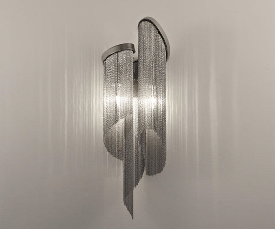 High End Stream Wall Sconce by Terzani Casa Design Group