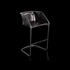 High End Strip Bar Stool by Henge Casa Design Group