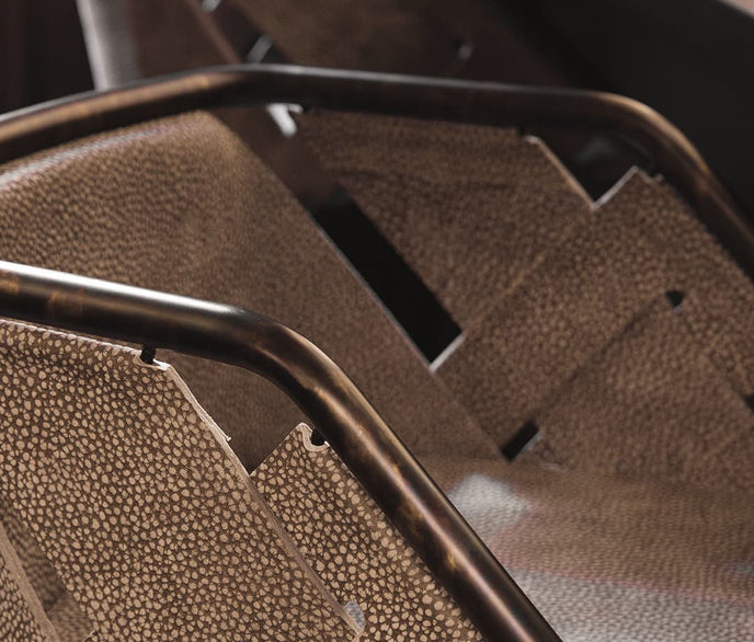 High End Strip Bar Stool by Henge Casa Design Group