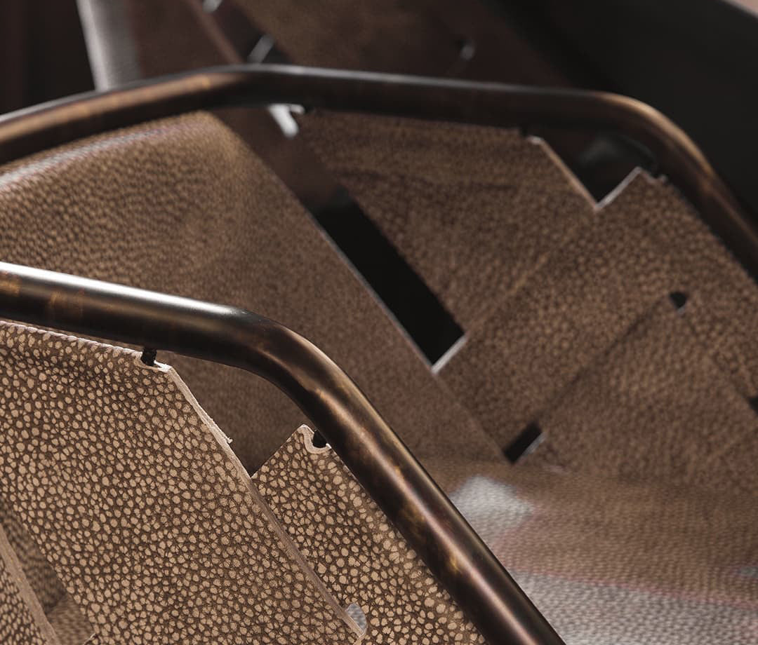 High End Strip Bar Stool by Henge Casa Design Group