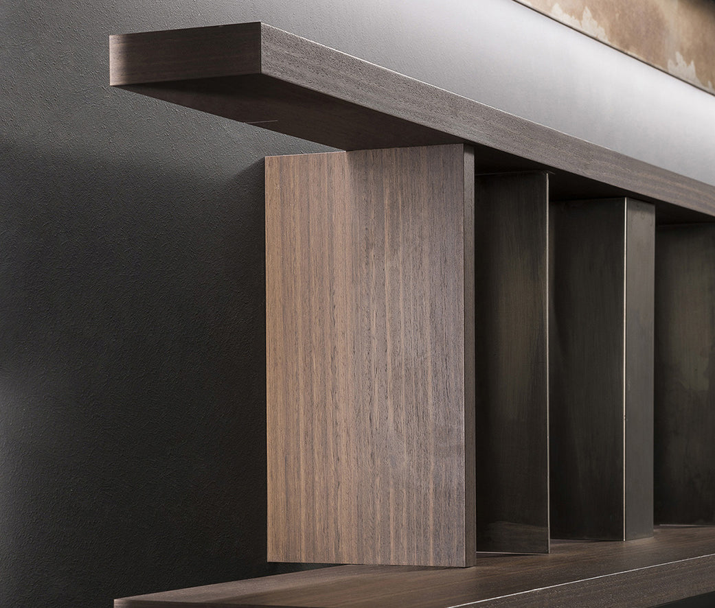 High End Style Set Bookshelves by Henge  Casa Design Group