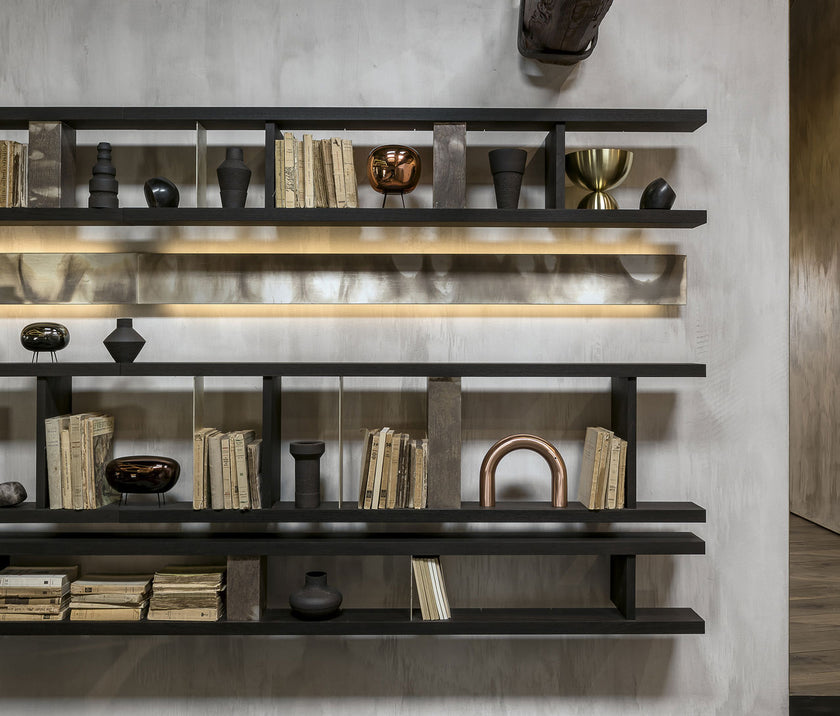 High End Style Set Bookshelves by Henge  Casa Design Group