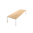 Elegant Sunset Outdoor Dining Table by Paola Lenti Casa Design Group