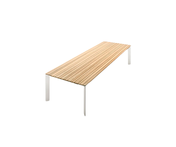 Elegant Sunset Outdoor Dining Table by Paola Lenti Casa Design Group