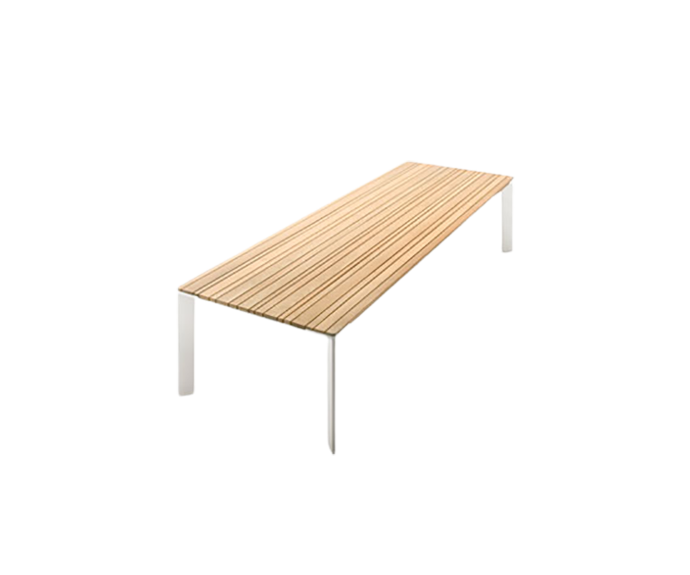 Elegant Sunset Outdoor Dining Table by Paola Lenti Casa Design Group