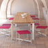 Elegant Sunset Outdoor Dining Table by Paola Lenti Casa Design Group