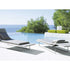 Luxury Surf Outdoor Sun Bed by Paola Lenti Featuring Adjustable Backrest Casa Design Group