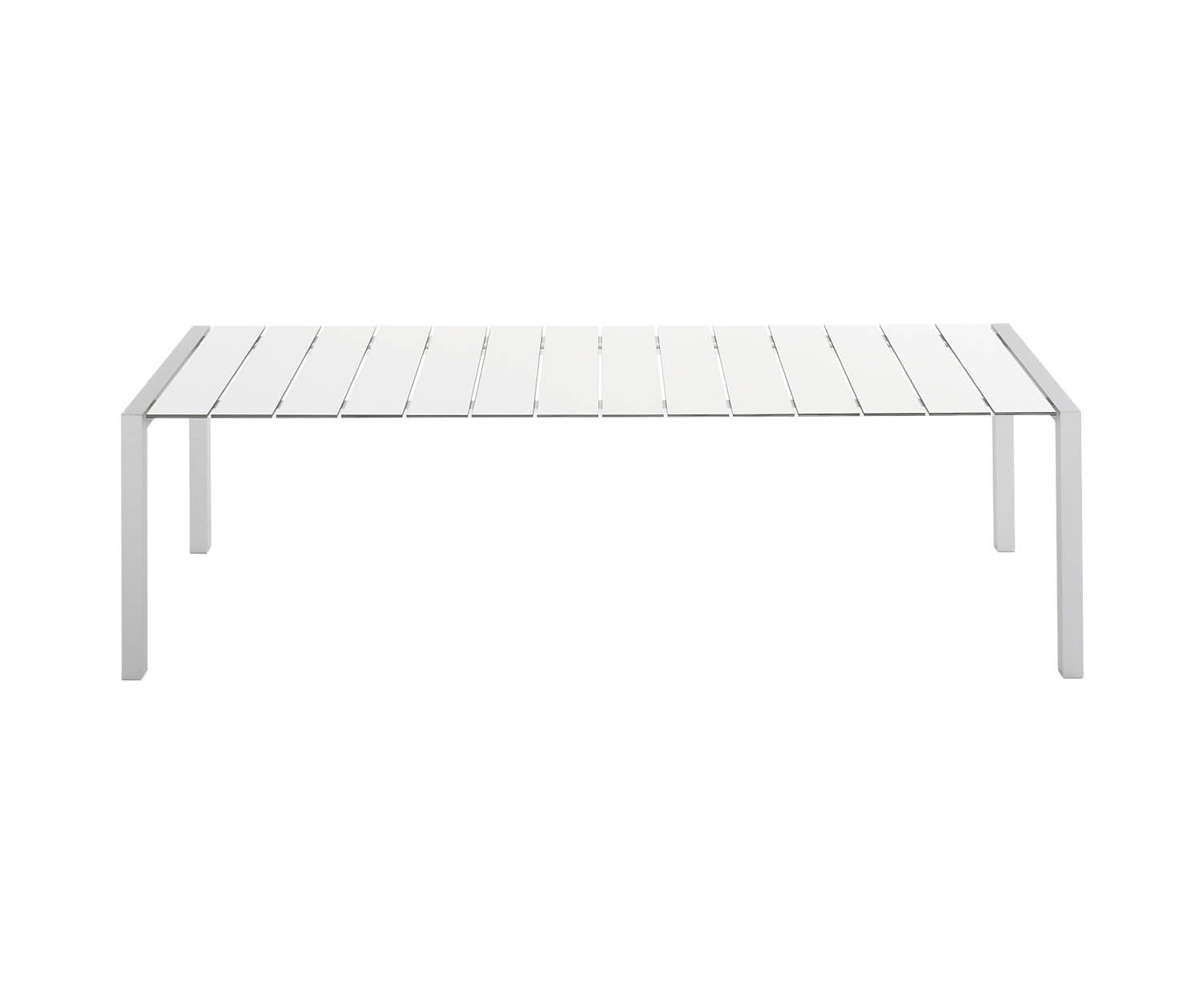 High end Sushi Slatted Outdoor Dining Table by Kristalia Casa Design