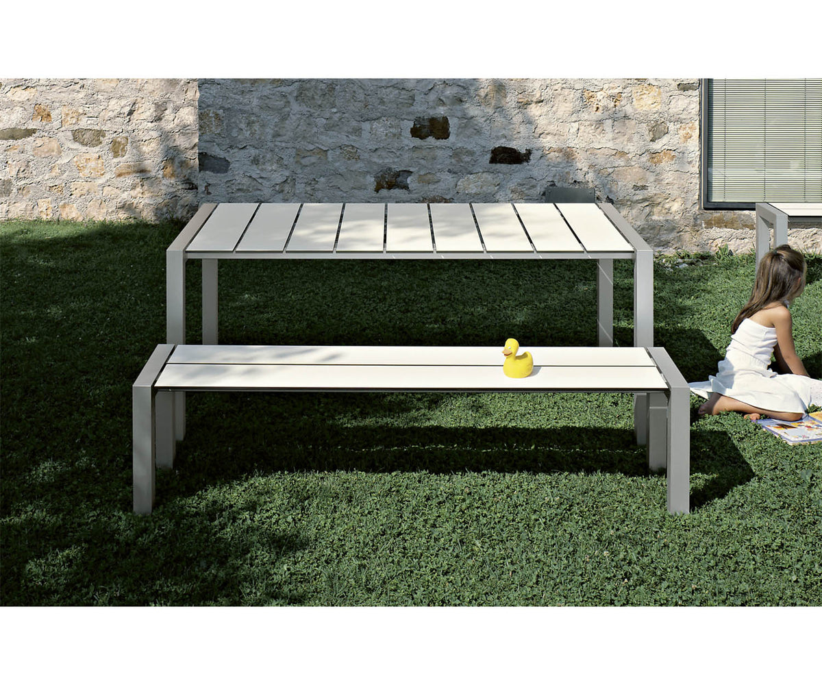 Sushi Slatted Outdoor Dining Table