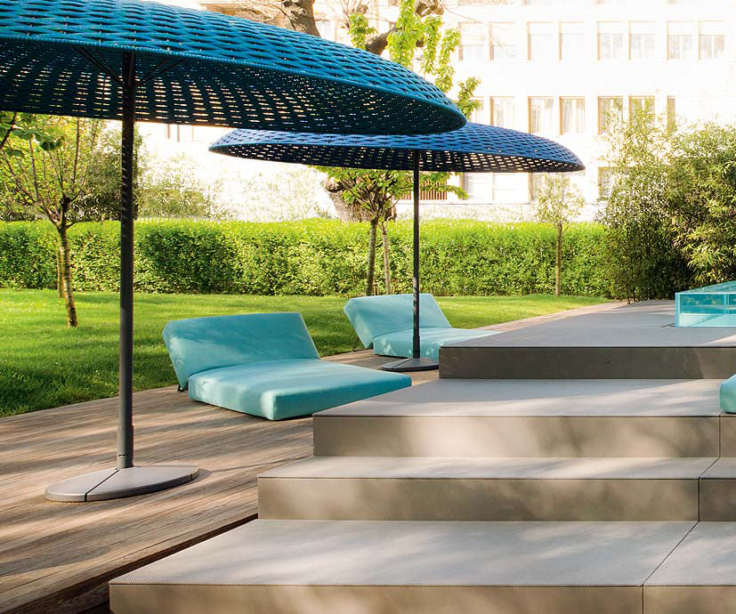 Luxury Swell Outdoor Sun Bed by Paola Lenti Perfect for Relaxation Casa Design Group