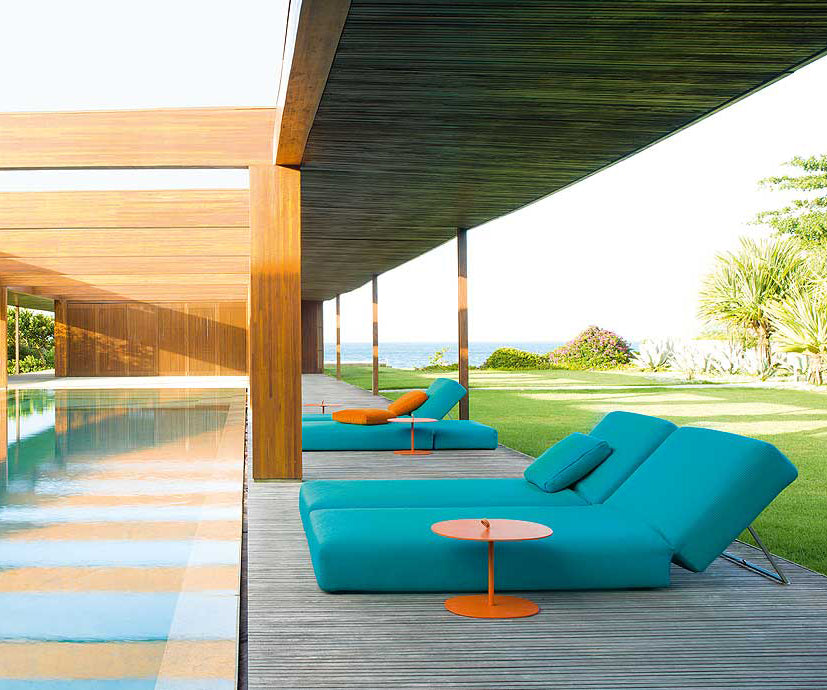 Luxury Swell Outdoor Sun Bed by Paola Lenti Perfect for Relaxation Casa Design Group