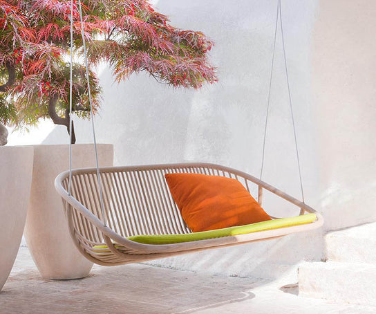 Luxury Swing Outdoor Suspended Seat by Paola Lenti for Ultimate Comfort Casa Design Group