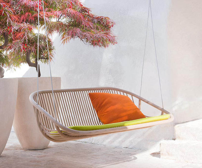 Luxury Swing Outdoor Suspended Seat by Paola Lenti for Ultimate Comfort Casa Design Group