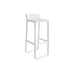 High end Flat Stool with Backrest by Gandia Blasco Casa Design