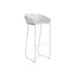 High end Textile Stool with Backrest by Gandia Blasco Casa Design