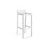High end Flat Textil Stool with Backrest by Gandia Blasco Casa Design