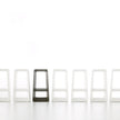 Gandia Blasco Air High Stool Black and White