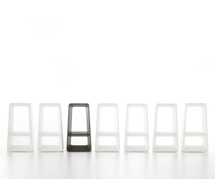Gandia Blasco Air High Stool Black and White