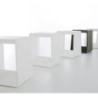 Gandia Blasco Air Low Stool Black and White