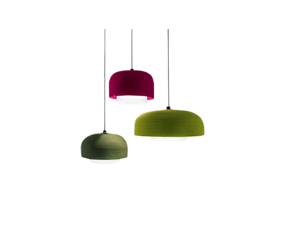 Contemporary Taiki Outdoor Suspension Lamp by Paola Lenti Perfect for Outdoor Spaces Casa Design Group