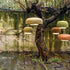 Contemporary Taiki Outdoor Suspension Lamp by Paola Lenti Perfect for Outdoor Spaces Casa Design Group