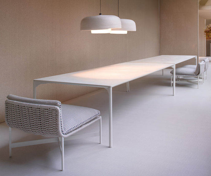 Contemporary Taiki Outdoor Suspension Lamp by Paola Lenti Perfect for Outdoor Spaces Casa Design Group