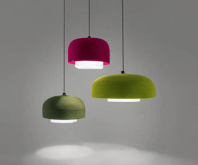 Contemporary Taiki Outdoor Suspension Lamp by Paola Lenti Perfect for Outdoor Spaces Casa Design Group
