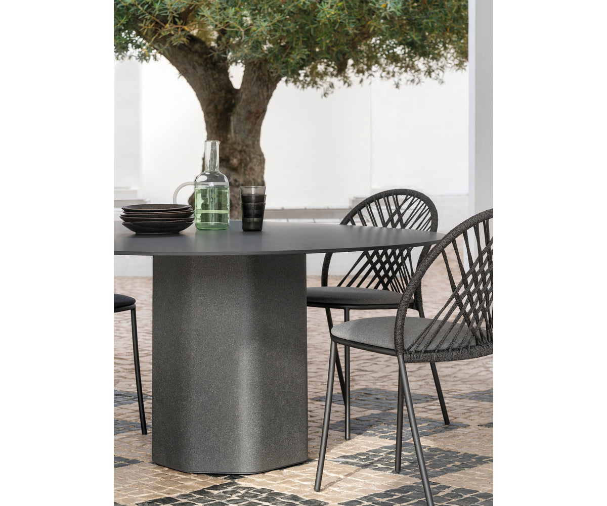 Talo Outdoor Round Dining table | Expormim