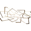 High End Tangram Shelf by Henge Casa Design Group