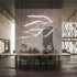 High End Tape Light Suspension by Henge Casa Design Group