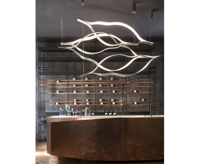 High End Tape Light Suspension by Henge Casa Design Group