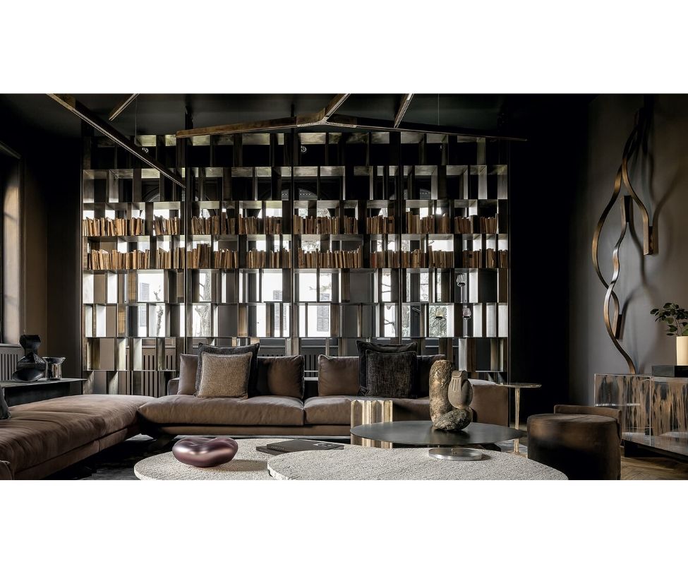 High End Tape Light Wall by Henge Casa Design Group