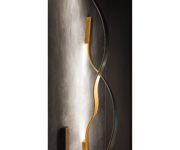High End Tape Light Wall by Henge Casa Design Group