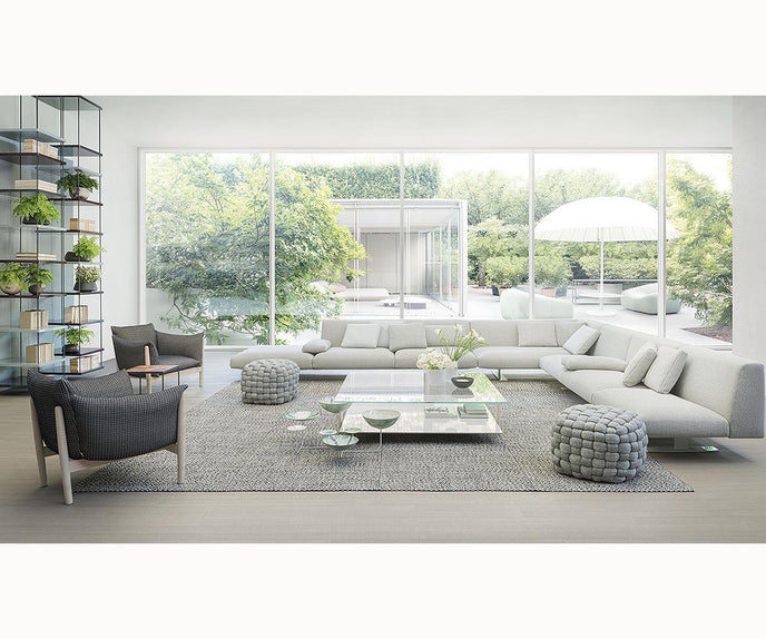 Contemproary Paola Lenti Tapio Lounge Chair Perfect for Refined Seating Areas Casa Design Group