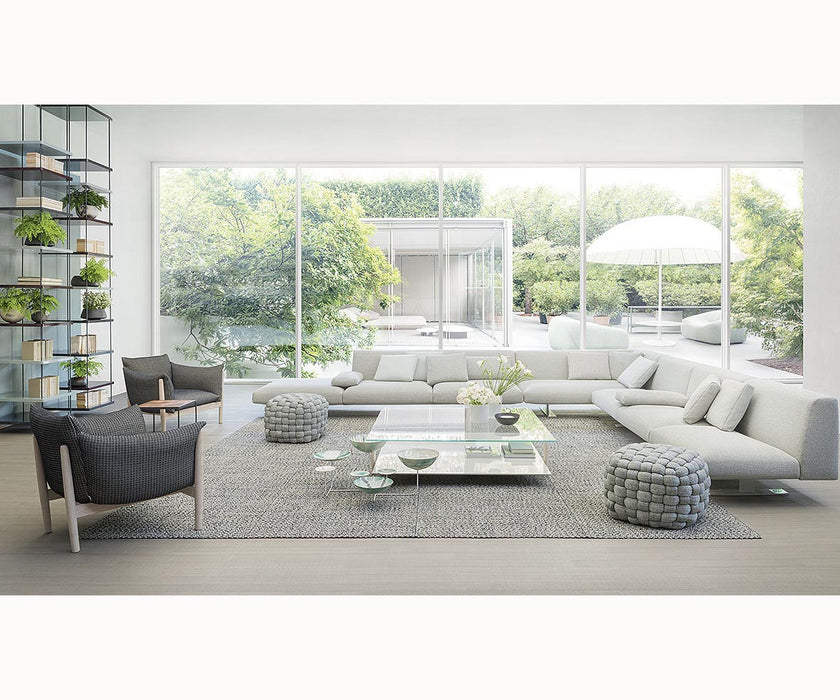 Contemproary Paola Lenti Tapio Lounge Chair Perfect for Refined Seating Areas Casa Design Group