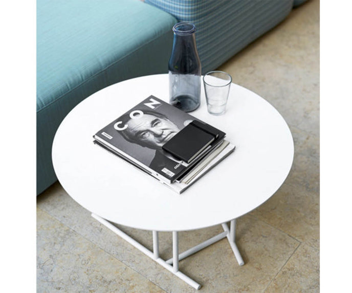 High end Colorado Round Side Table by Varaschin Casa Design