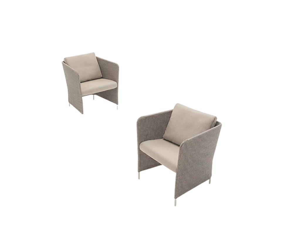 High-end Paola Lenti Teatime Outdoor Lounge Chair for Modern Outdoor Spaces Casa Design Group